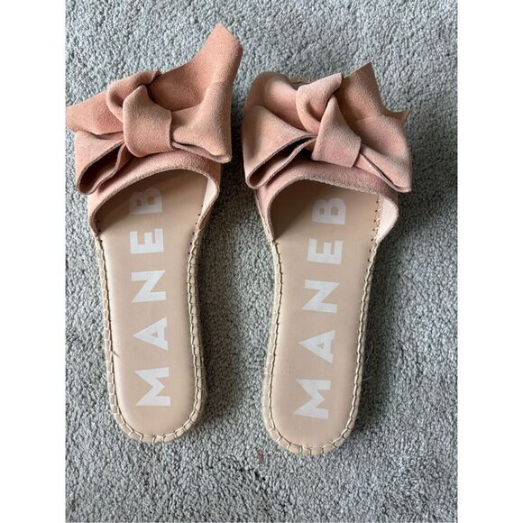 New MANEBI Organic Hemp Sandals With Knot La Havana, $170 size 39, US 8.5/9 - Picture 2 of 7